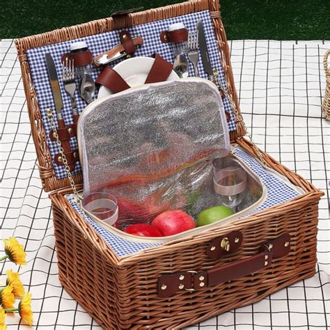 large insulated picnic basket